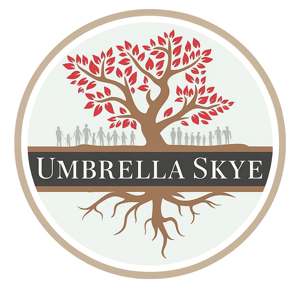 Faithful Scholars logo with tree symbolizes homeschooling, Pre-K to high school support, legal accountability association.