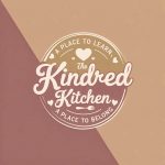 Logo of Kindred Kitchen, a resource for homeschooling families in the U.S. offering legal support and community for Pre-K to high school.