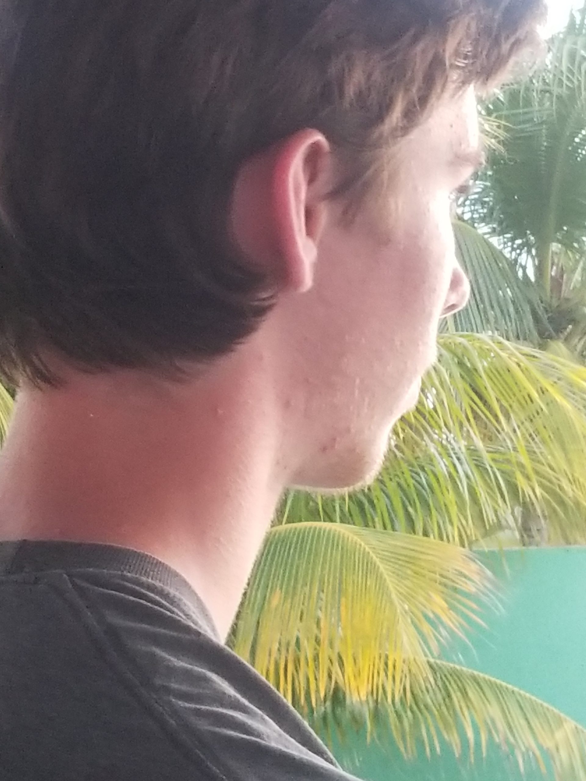 Side view of a student reflecting, representing the legal accountability association for homeschooling Pre-K to high school, Faithful Scholars.